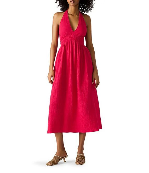 steve madden red dress Steve Madden Women's Maureene Dress - Red - Size M