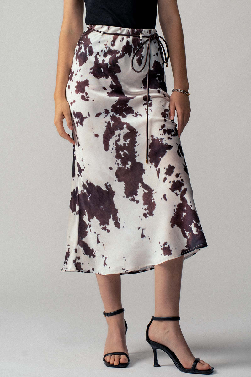 Cowhide Skirt