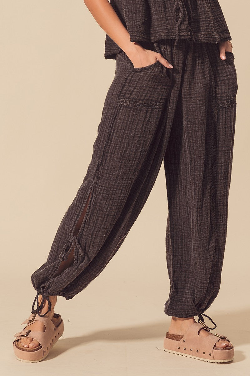 Gauze Jogger