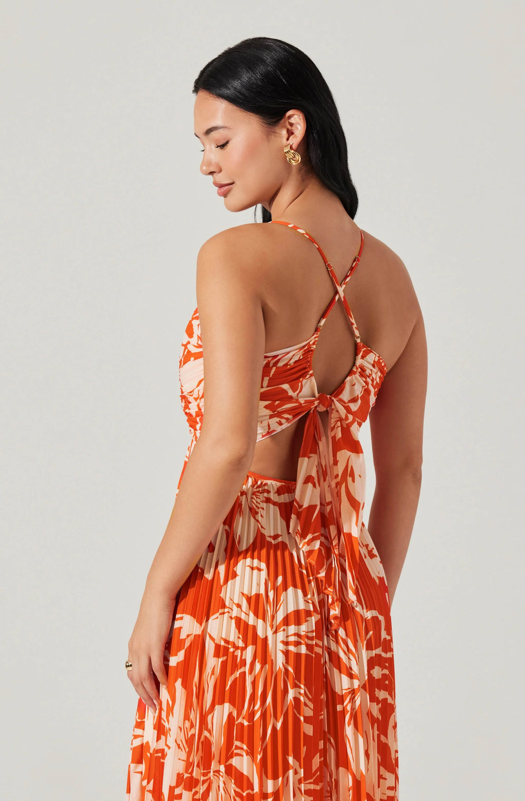 Blyth Hot Orange Dress