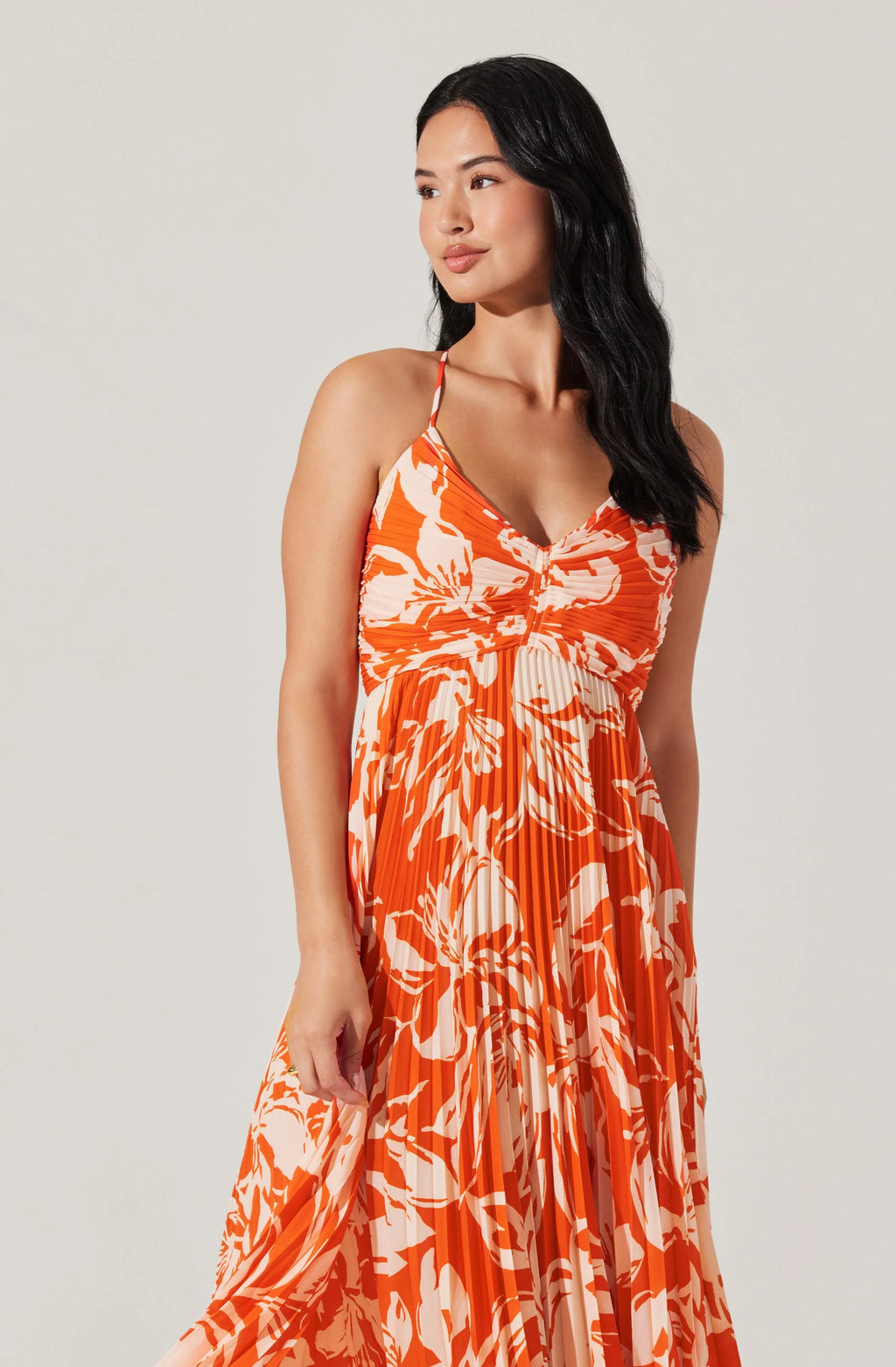 Blyth Hot Orange Dress