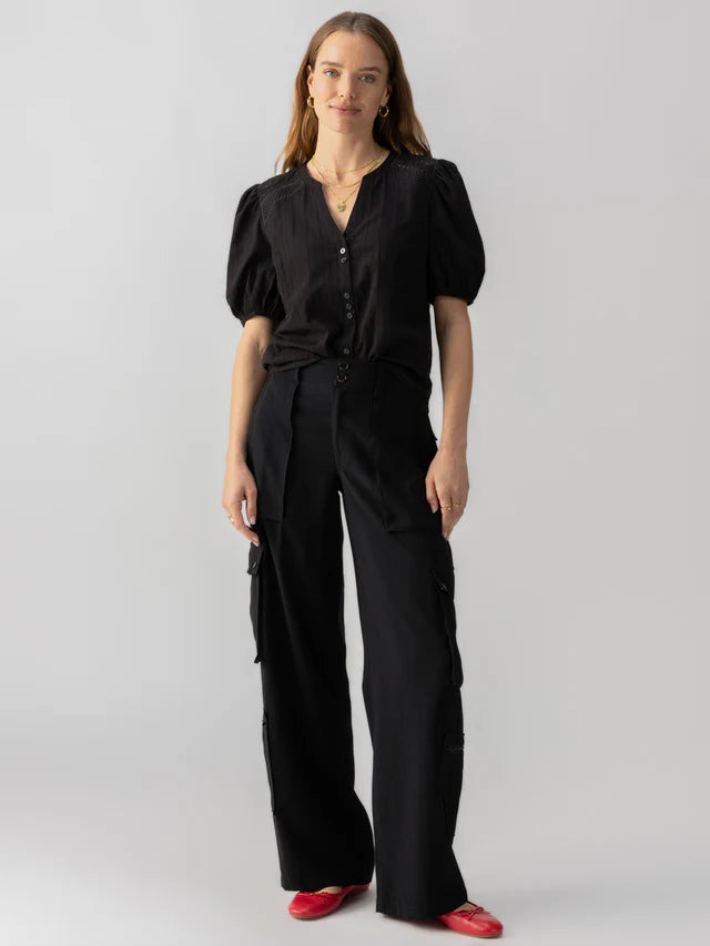 Ott Cargo Pant in Black by Sanctuary