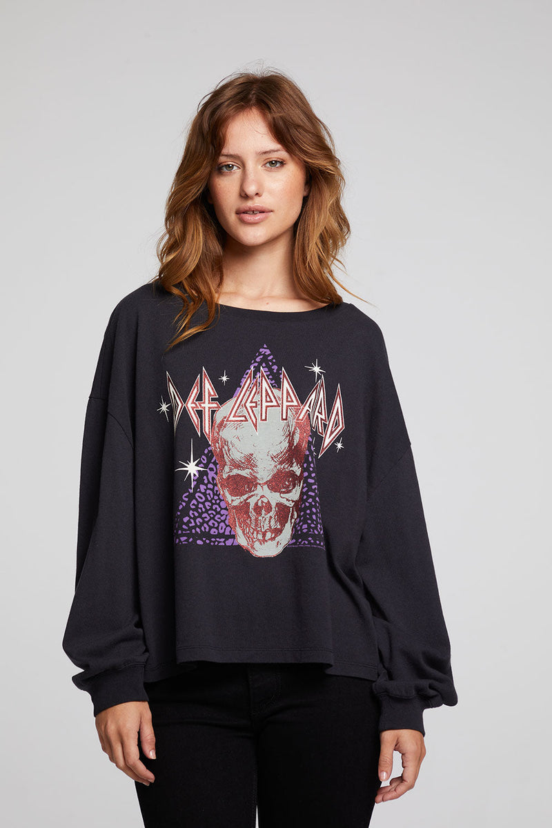 Def Lep Skull Top by Chaser