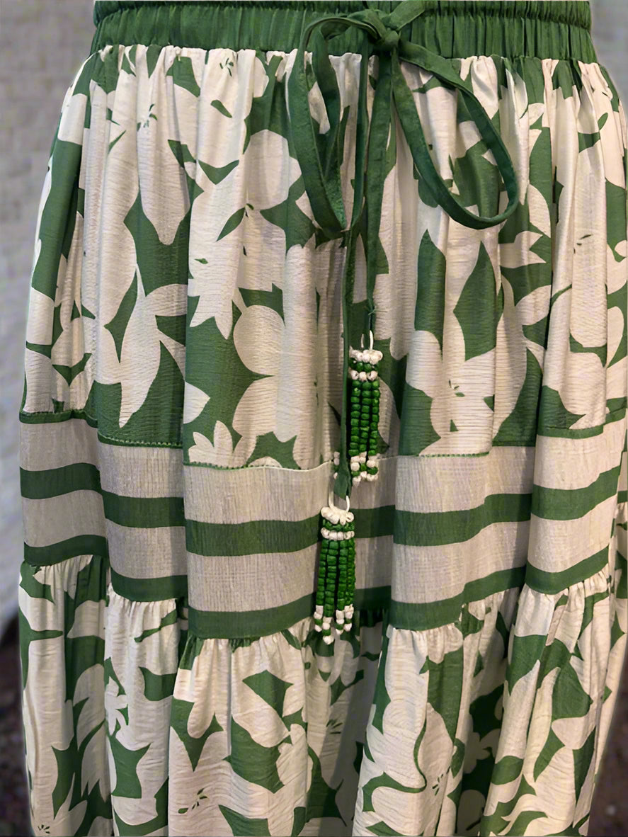 Green Leaves Skirt