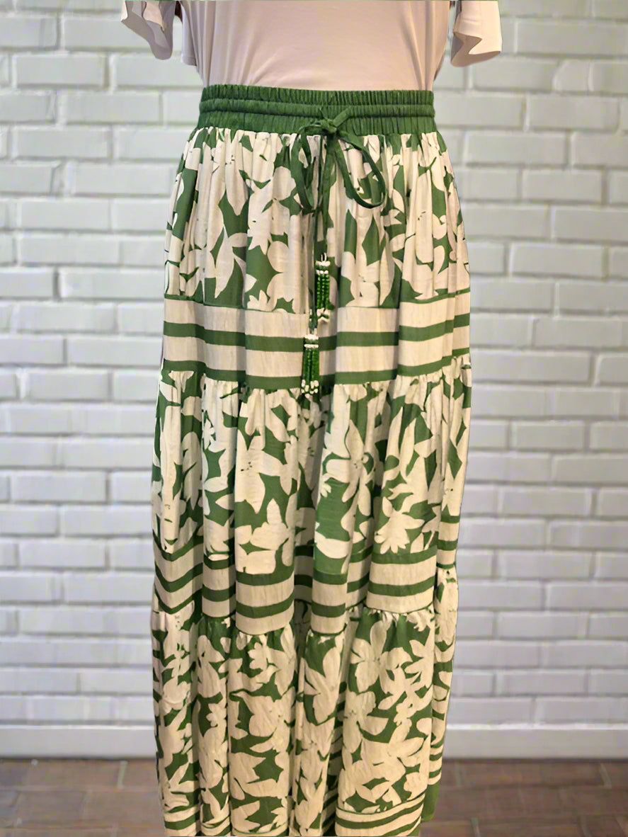 Green Leaves Skirt