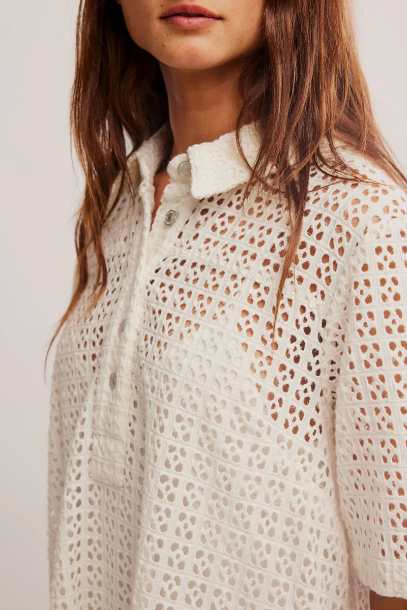 Remino Eyelet Dress by Free People