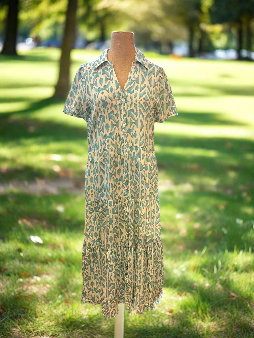 Casablanca Print maxi dress