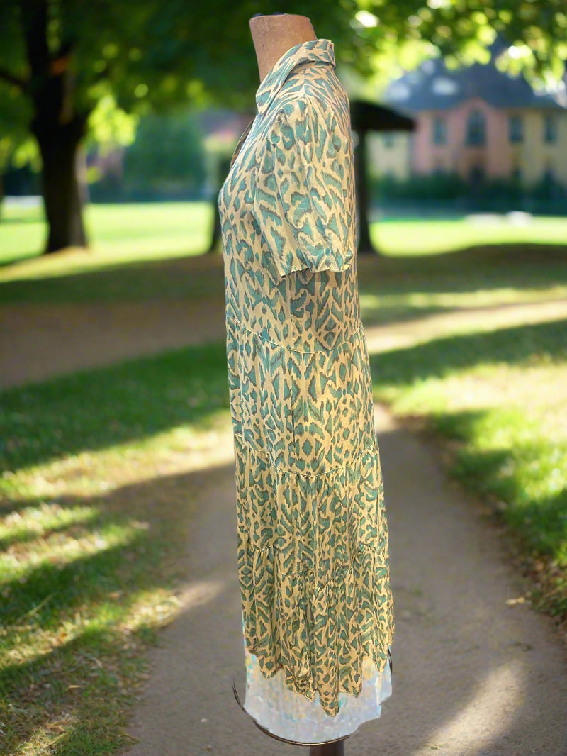 Casablanca Print maxi dress