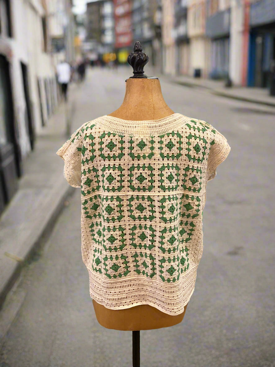 Crochet Clover Top