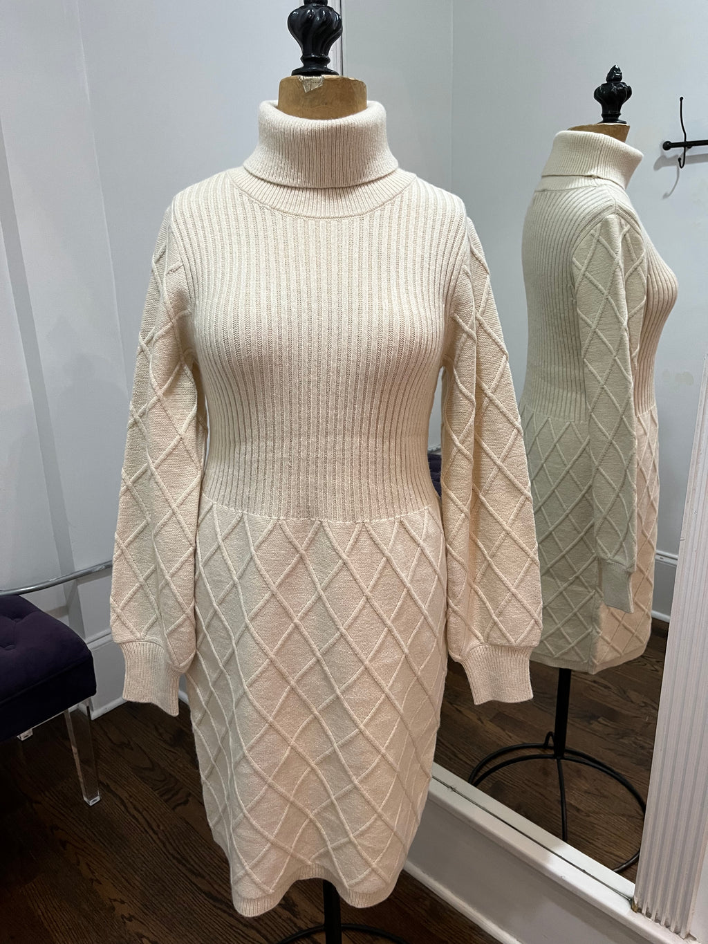 Rib Sweater Dress
