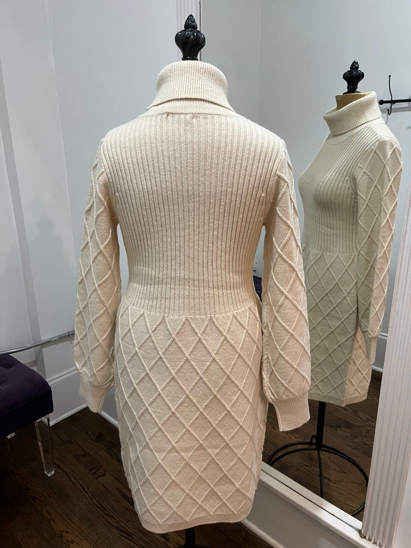 Rib Sweater Dress