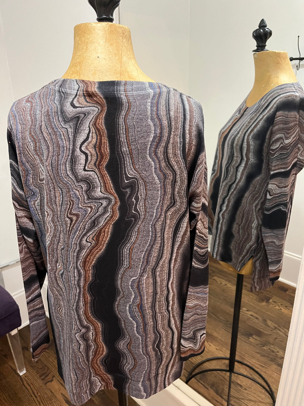 Multi Print Sweater by Nally and Millie