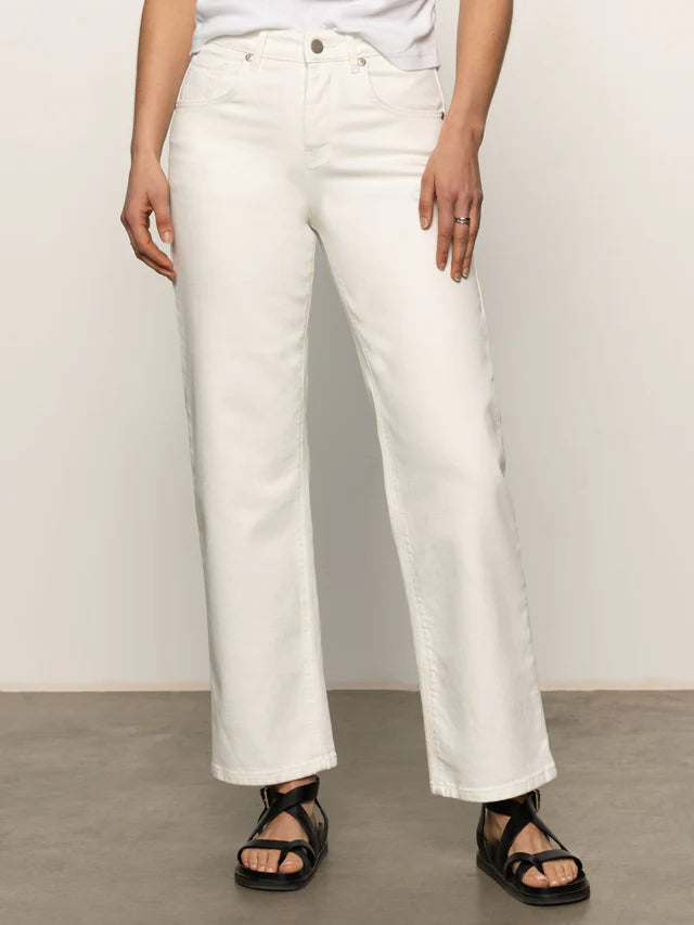 90'S Straight Crop Jeans