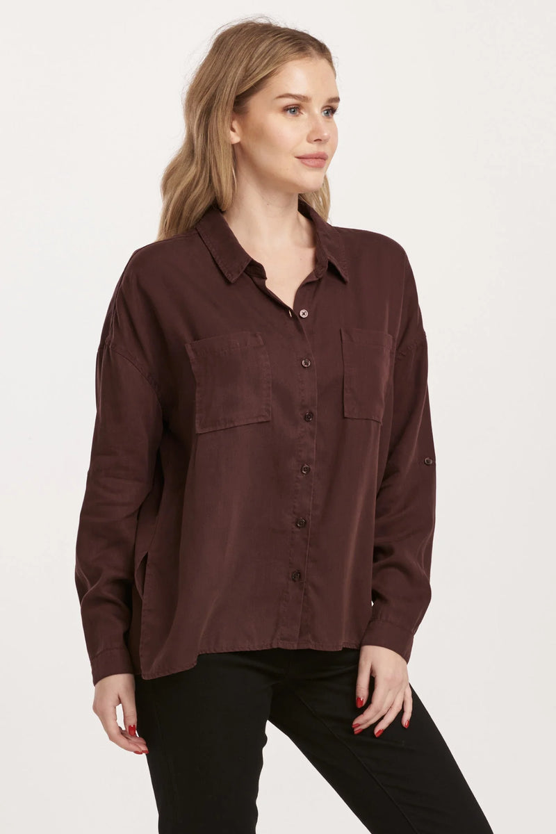 Arianna Coffee top by Dear John