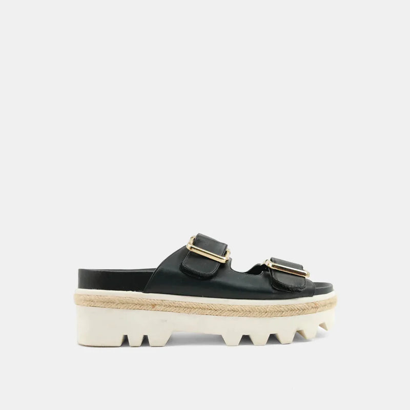 Xyla Blk Sandal by Shu Shop