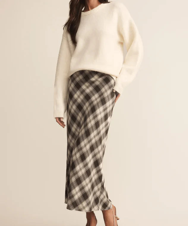 Europa Plaid Skirt