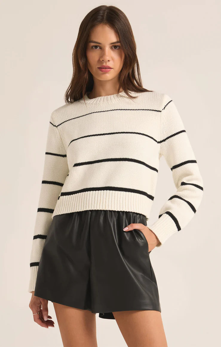 Milan Stripe Sweater by Zsupply