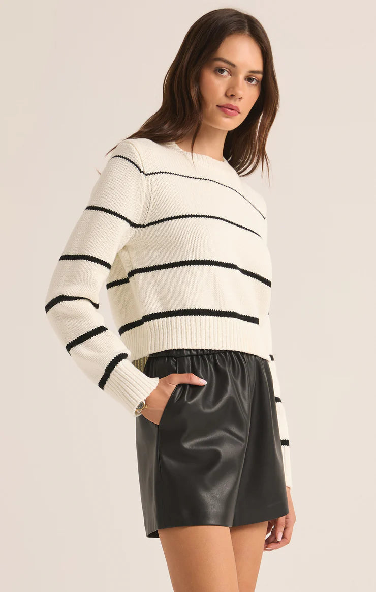 Milan Stripe Sweater by Zsupply