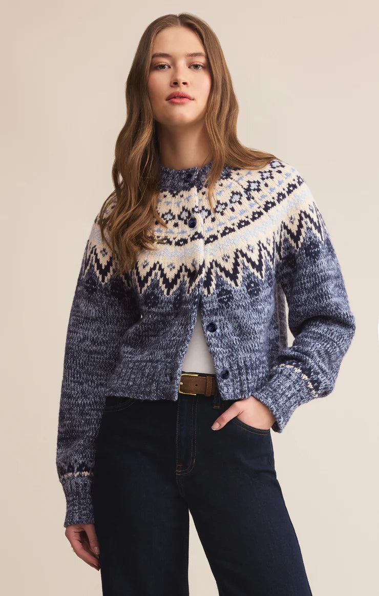 Fair Isle Navy Sweater