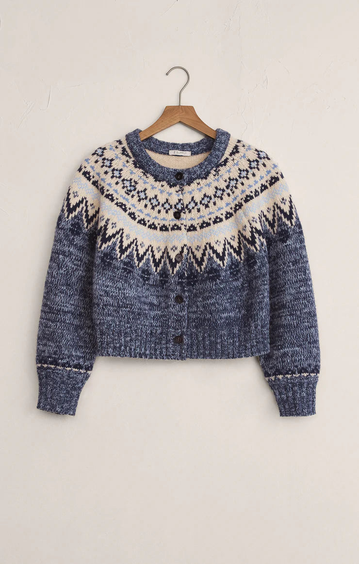 Fair Isle Navy Sweater