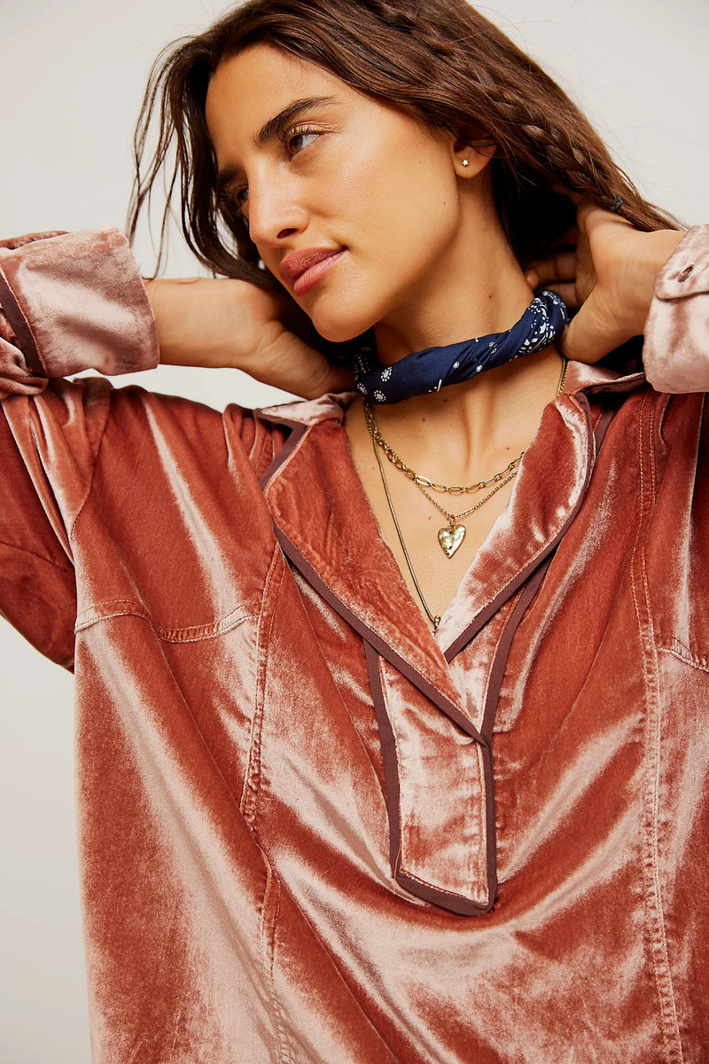 Luxy Velvet Top by Free People