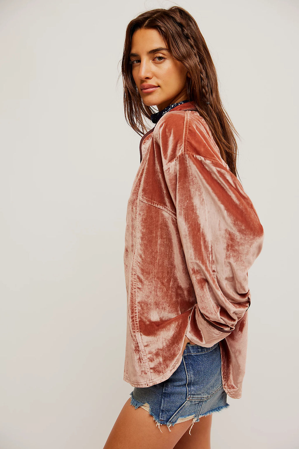 Luxy Velvet Top by Free People