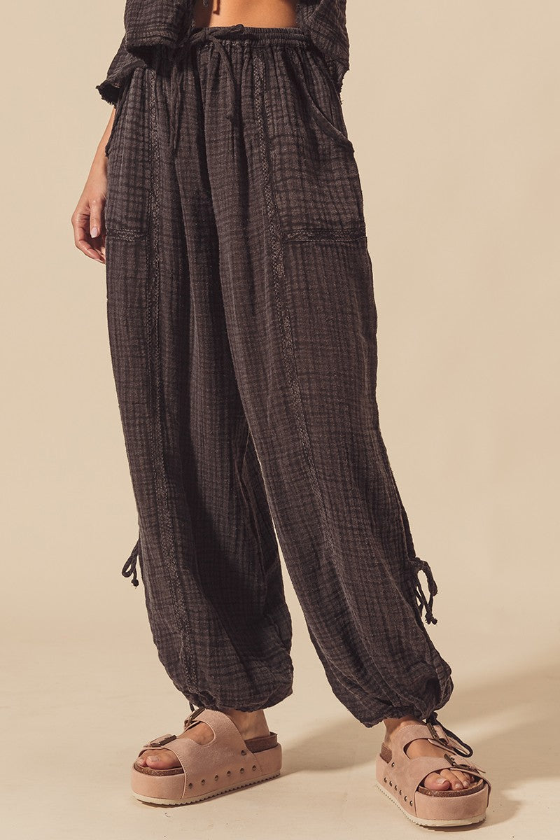 Gauze Jogger