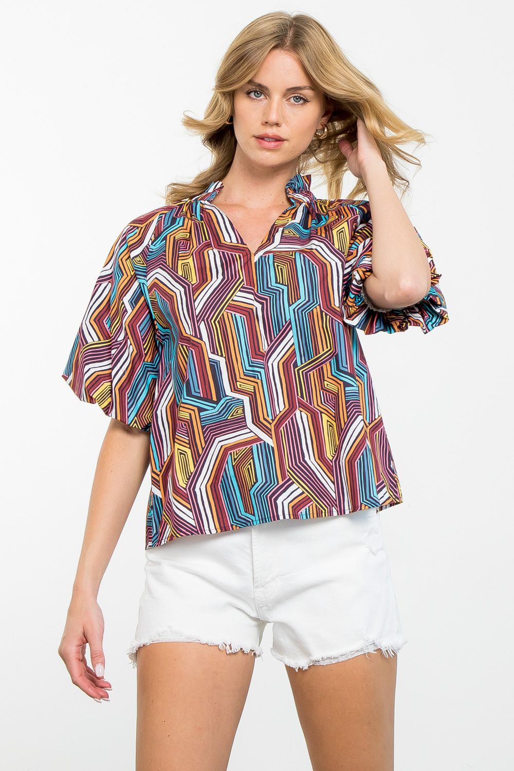 Geo Party Top by THML