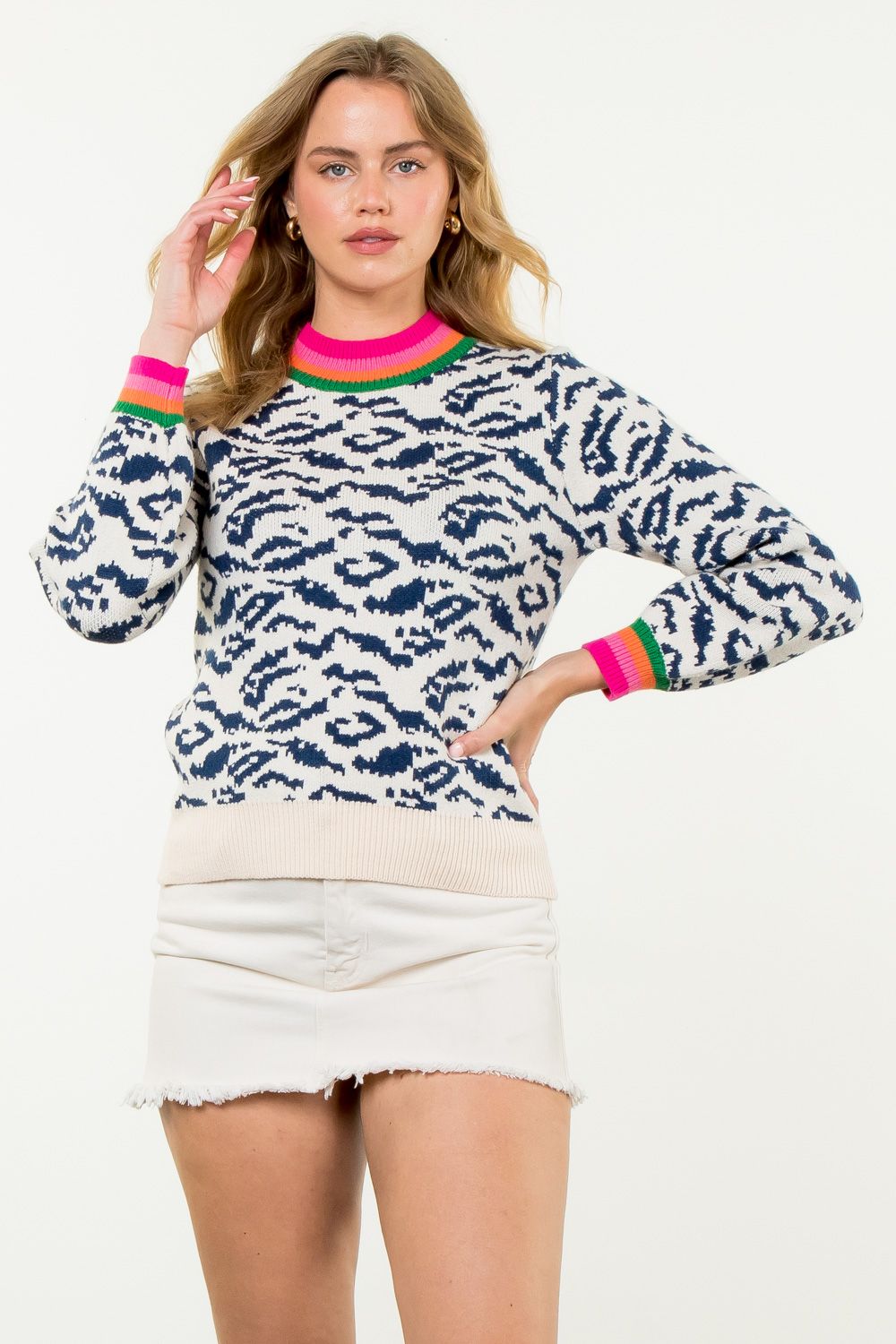 Tiger Rainbow Sweater by Thml