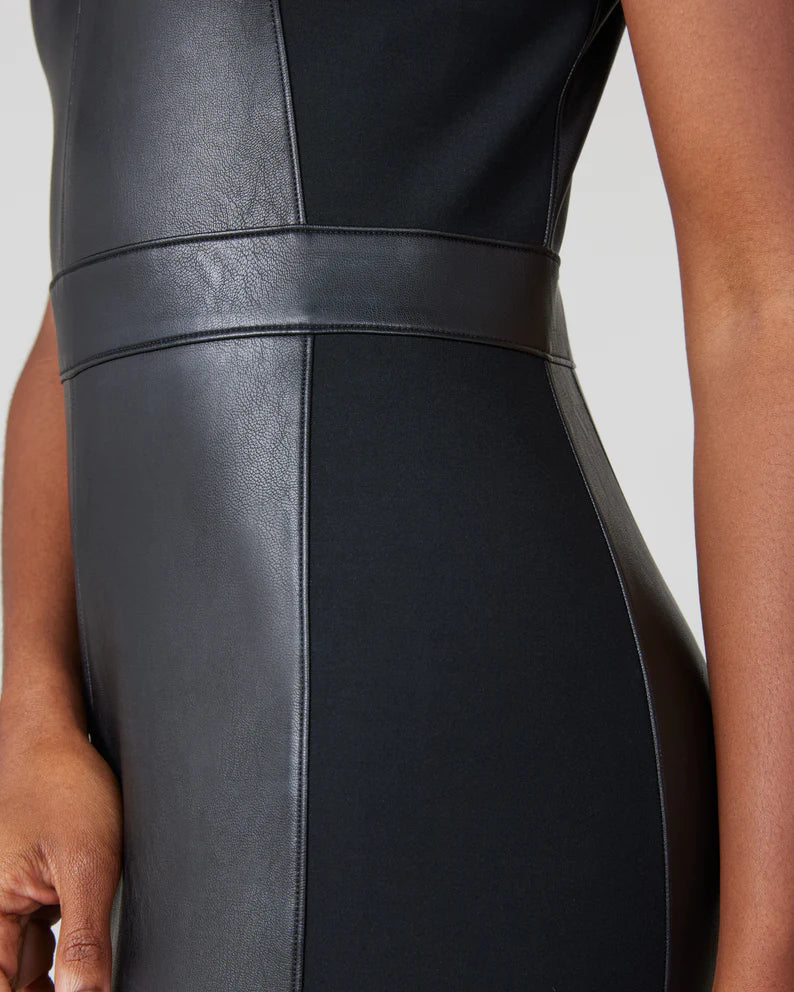 Leather Like Dress by Spanx
