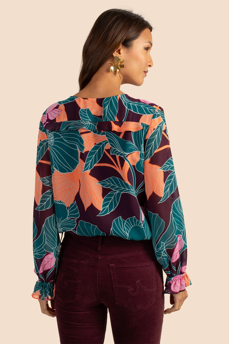 Owl Top Multi by Trina Turk