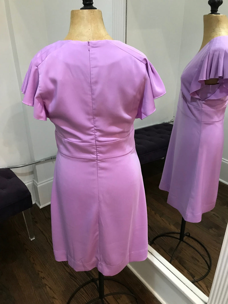 Lavender Pleaty Dress