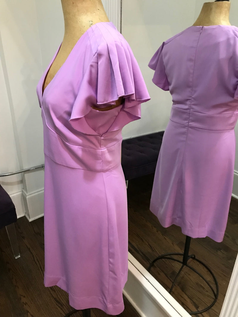 Lavender Pleaty Dress