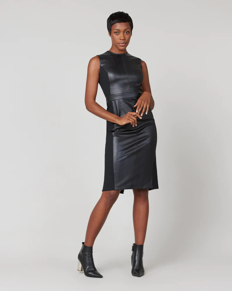 Leather Like Dress by Spanx